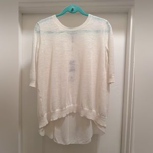 Halston Heritage, Small, Linen White, New with tags